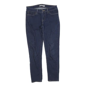 LEVI'S Damen 711 Slim Blau Denim Dunkel Enge Jeans W28 L27 - Bild 1 von 6