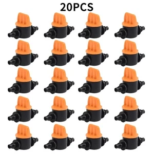 Plastic Control Valves Flower Lawn Agriculture 20Pcs Mini For 4/7mm Hose Sale - Picture 1 of 12