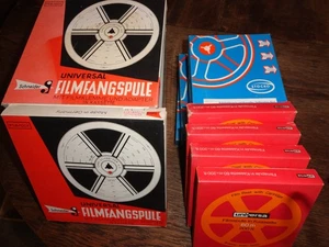 17 Super-8 Film-Spulen   Leerspulen unbenutzt - Bild 1 von 18