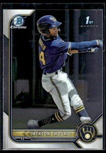 Bowman 2022 Bowman Jackson Chourio Milwaukee Brewers - Picture 1 of 2