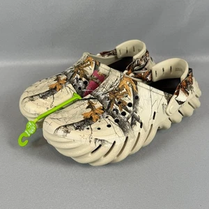 Zoccoli Crocs x Realtree Edge Eco Uomo 9 Ossi Mimetici W11 Beige Outdoor Nuovi con etichette - Foto 1 di 9