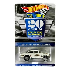 🔥Hot Wheels 20° Annuale Collezionisti Nazionali 55 Bel-Air Gasser 3191/6500 H28🔥 - Foto 1 di 5