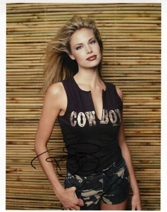 Brooke Burns glamour shot autographed photo signed 8x10 #13 - Picture 1 of 2
