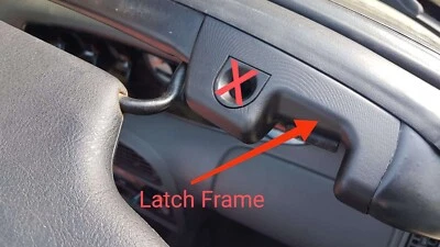 Juego de cuadro de cierre superior convertible 2 piezas Chrysler/Plymouth Prowler 1997-2002  Foto 1 de 4