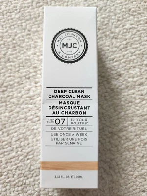 Máscara de carbón Mai Johnson & Company Deep Clean 3,38 fl. oz. NUEVO PRECINTADO Foto 1 de 2