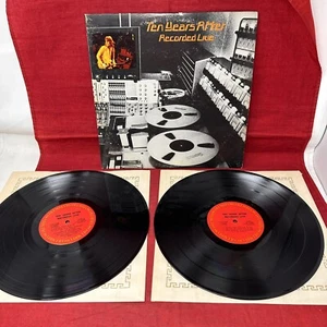 TEN YEARS AFTER RECORDED LIVE 1973 COLUMBIA C2X32288 1ST PRESS PITTMAN VTG VINYL - Picture 1 of 13