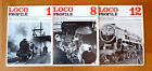 3 Steam Railways Magazines (Loco Profile Series) - No's 1, 8 & 12  - 1970/71