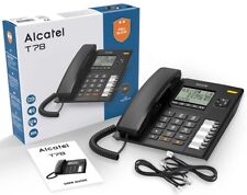 ALCATEL T78 UK Black TWO PIECE LCD CORDED ATL1425604 (Unclassified Unclass