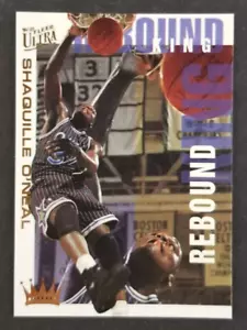 Shaquille O'Neal 1994-95 Fleer Ultra Rebound King Basketball Card #7 (NM) - Foto 1 di 2