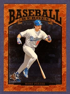 1996 SP Baseball Heroes #87 Mike Piazza - Bild 1 von 2