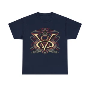 V8 logo with Pinstriping Gildan 5000 Unisex Heavy Cotton Tee - Picture 1 of 85
