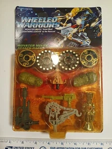 Mattel Jayce Wheeled Warriors Monster Minds Attack Pack Teile 80er KOMPLETT Lot G - Bild 1 von 2