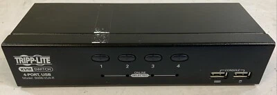 Tripp-Lite KVM Switch 4-Port, USB B006-VU4-R NS-G4D - Image 1 of 4