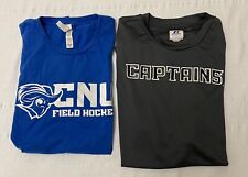 Lot of 2 Christopher Newport Captains Field Hockey T-Shirts Size Small