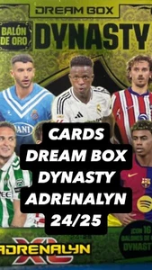 CARDS DREAM BOX DYNASTY ADRENALYN XL LA LIGA 2024 2025 - Imagen 1 de 25