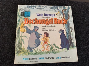 1111 / Walt Disney - Dschungel Buch / 1967 / Buch mit Single / EX / RAR - Bild 1 von 7