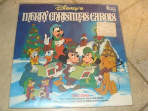 VINYL RECORD DISNEYLAND WALT DISNEY MERRY CHRISTMAS CAROLS 2514 #2 - Picture 1 of 2