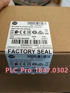 1PCS NEW New AB 2080-LC50-48QWB Micro850 48I/O ENet/IP Controller/ - Picture 1 of 4