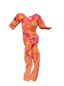 Body vintage Barbie Workin Out Teresa Leotardo Naranja Malla #17318 Mattel 1996 - Imagen 1 de 5