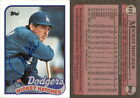Mickey Hatcher Signed 1989 Topps #483 Card Los Angeles Dodgers Auto AU