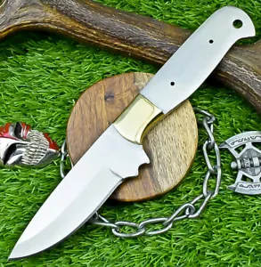 Handmade J2 Steel blank blade for Hunting knife, Skinning KNIFE- DIY - UN-8438 - Picture 1 of 9