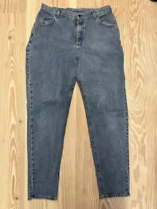 LEE Vintage 90s StyleRelaxed Fit Denim Mom Tapered Jeans High Waist Size 34 - Picture 1 of 4
