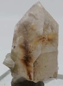 NATÜRLICHER BROOKIT - 195 KARAT BROOKIT EINSCHLUSS QUARZ KRISTALL PAKISTAN, (KA-7), - Bild 1 von 20
