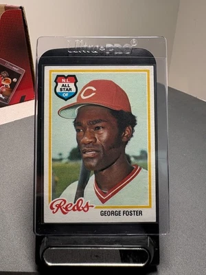 1978 Topps - George Foster #500 Cincinnati Reds Foto 1 de 2