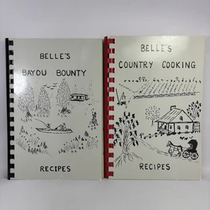 Belle’s Bayou Bounty & Country Cooking Cajun M Guidry Morgan City Louisiana Lot - Picture 1 of 17