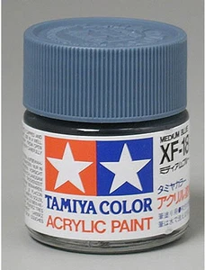 TAMIYA TAM81318 Acrylic XF18 Flat, Med Blue - Picture 1 of 1