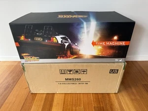 Hot Toys MMS260 1:6 Scale Back to The Future Time Machine, Original Shipper Box. - Picture 1 of 9