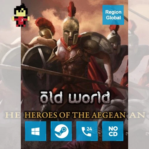 Old World Heroes of the Aegean DLC for PC Steam Key Game Region Free - Image 1 of 1