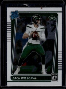 2021 Donruss Optic #202 Zach Wilson New York Jets Rookie - Bild 1 von 2
