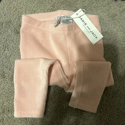 Pantalones Janie and Jack Terciopelo Rosa 6-12 Meses Foto 1 de 2