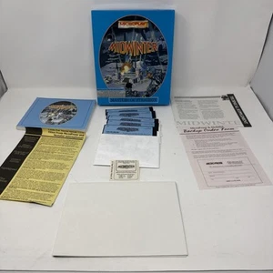 Midwinter - Masters Of Strategy IBM PC Game (1989) Vintage BIG BOX With POSTER - Picture 1 of 7