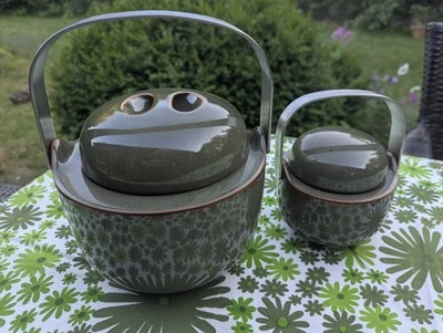 Rosenthal Studio Line*KAARI*Timo Sarpaneva Sauciere+Terrine Grün Keramik Top Rar - Bild 1 von 4