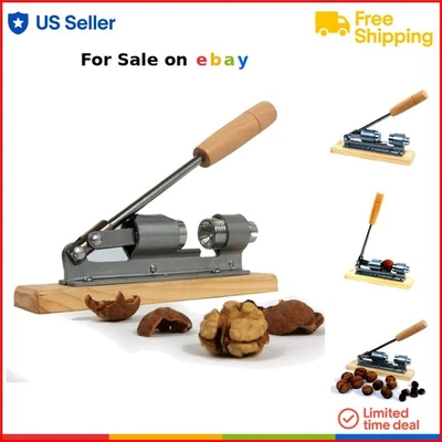 Heavy Duty Nutcracker Pecan Walnut Hazelnut Almond Crack Opener Tool - Image 1 of 4