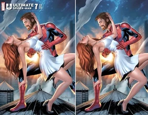 (2 Pack) Ultimate Spider-Man #7 Tyler Kirkham Exclusive Virgin/Trade Variant Set - Picture 1 of 15