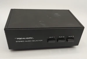 Radio Shack Realistic Stereo Audio Selector 42-2110 - Picture 1 of 2