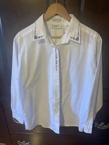 Tabi INTERNATIONAL Vintage 1990s Embroidered Collar - Picture 1 of 4