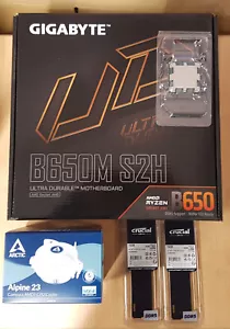 Bundle kit aggiornamento AMD Ryzen 5 7600 AM5 Gigabyte MB B650M e 32 GB DDR5 - grafica* - Foto 1 di 4