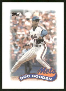 1989 Topps Major League Leaders Minis Doc Gooden #26 New York Mets - Picture 1 of 2