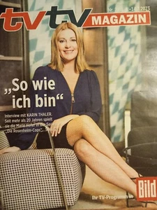 tvtv - Fernsehmagazin 27-2023 ,Karin Thaler ,Rosenheim-Cops,u.a. - Bild 1 von 1