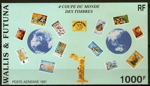 Wallis Y Futuna: "Bloque" BF.N°7 **, "4° Copa Del Mundo De Los Sellos" - Imagen 1 de 1