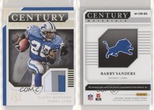 2020 National Treasures Century Materials Holo Silver /25 Barry Sanders HOF