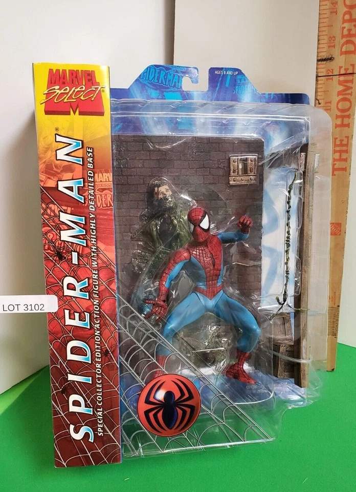 2002 Marvel Select SPIDER-MAN Special Collectors Edition Action Figure NIP NEW - Imagem 1 de 1