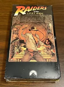 Indiana Jones Raiders of the Lost Ark 1989 VHS Sealed w/ sticker Harrison Ford - Bild 1 von 6