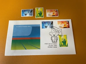 Aust. Stamps. 1984 OLYMPIC GAMES MUH STAMPS & FDC Various PMKS. Nice item. - Picture 1 of 1