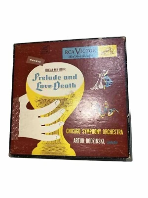 Wagner Prelude and Love Death, Rodzinsky *RCA Victor WDM 1230 (2) 45 rpm mono - Image 1 of 4