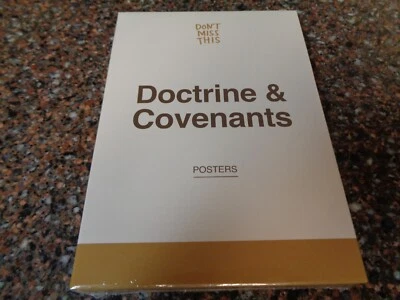 Doctrina y Convenios 2025 José Smith Juego de Póster 52 con Soporte Sellado, Nuevo Foto 1 de 4